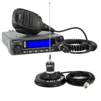Trail Industries | Rugged Radio | Radio Kit - GMR45 High Power GMRS Band Mobile Radio with Antenna